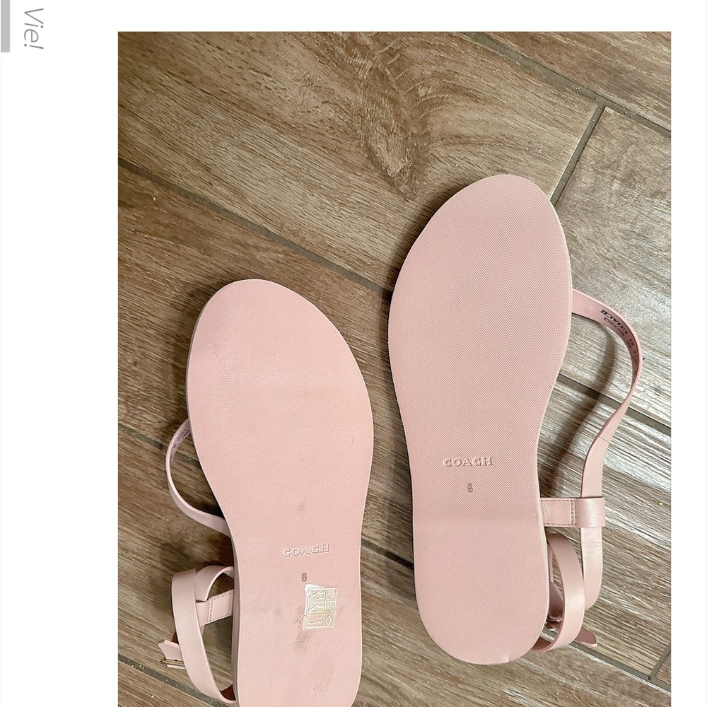New never worn Coach Gracey sandal size 8 - Picture 4 of 6